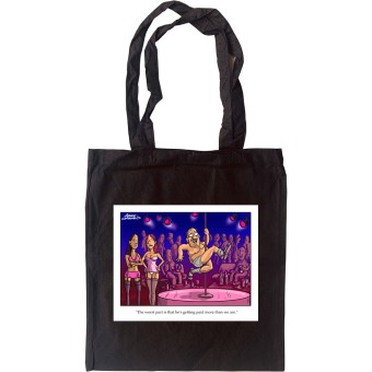 Pole Dancer Tote Bag