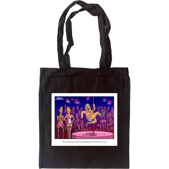 Pole Dancer Tote Bag