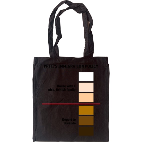 Priti's Immigration Policy Tote Bag