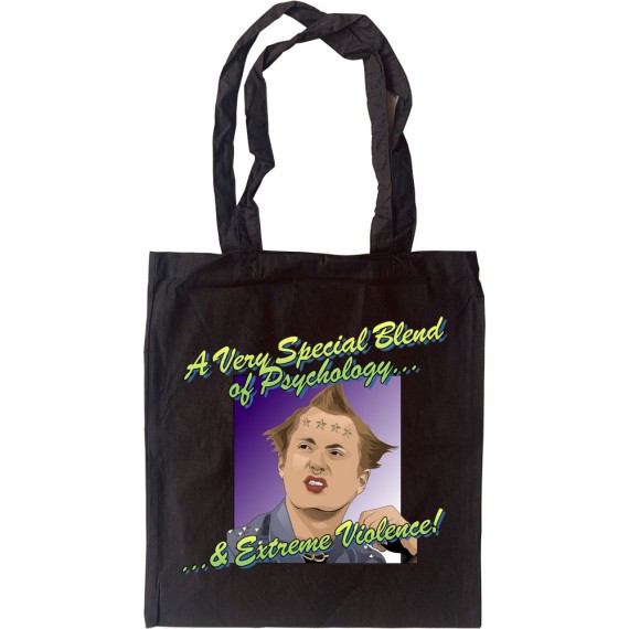 Vyvyan Basterd: "Psychology and Extreme Violence" Tote Bag