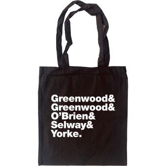 Radiohead Line-Up Tote Bag