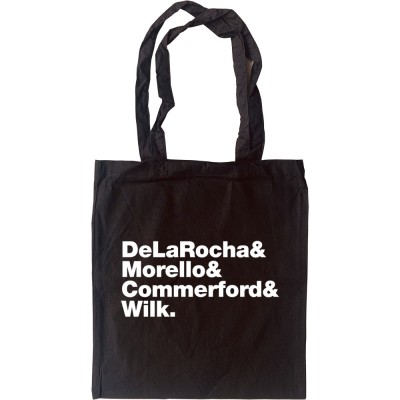 Rage Against The Machine Line-Up Tote Bag