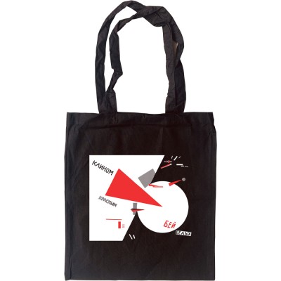 Beat the Whites with the Red Wedge Tote Bag