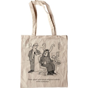 Religious Symbols In The Workplace Tote Bag