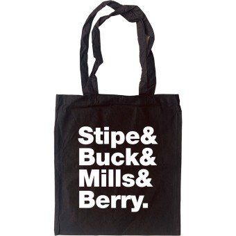 R.E.M. Line-Up Tote Bag