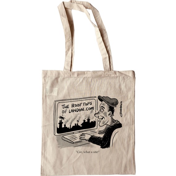 Rooftops Of London Tote Bag