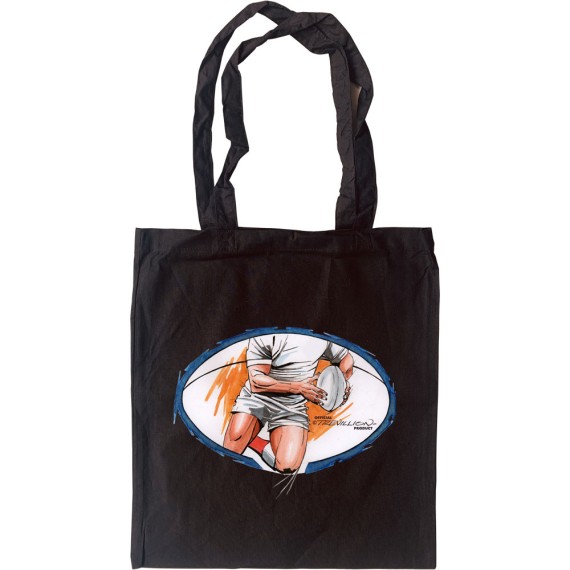 Rugby Running Tote Bag