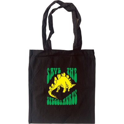 Save The Stegosaurus Tote Bag