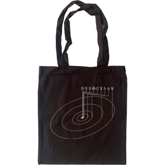 Scale Diagram of the Solar System Tote Bag