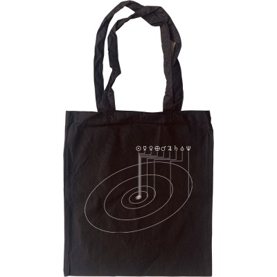 Scale Diagram of the Solar System Tote Bag