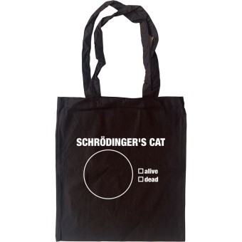 Schrodinger's Cat Pie Chart Tote Bag