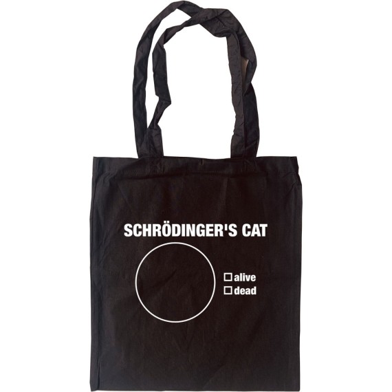 Schrodinger's Cat Pie Chart Tote Bag