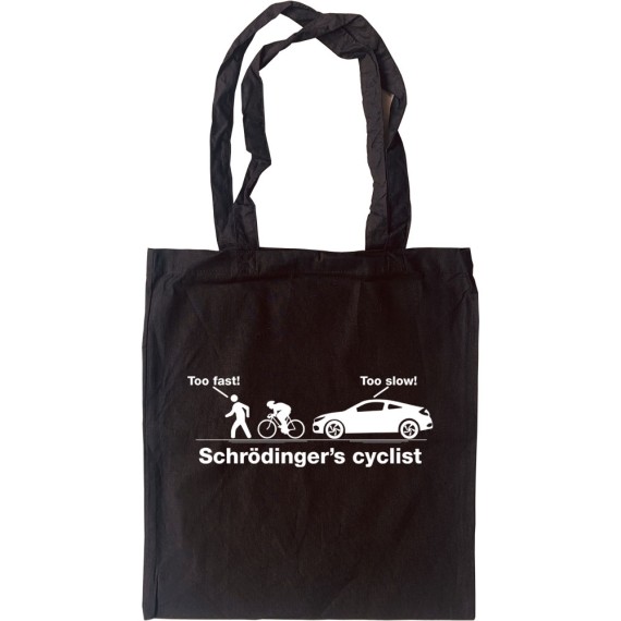 Schrodinger's Cyclist Tote Bag