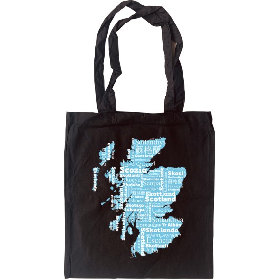 Scotland Languages Tote Bag