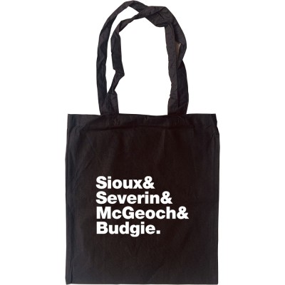 Siouxsie and the Banshees Line-Up Tote Bag