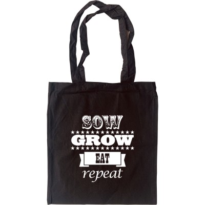 Sow, Grow, Eat, Repeat Tote Bag
