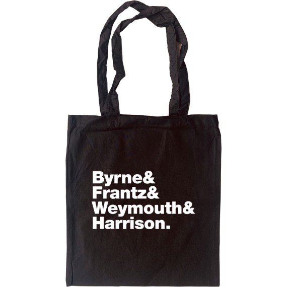 Talking Heads Line-Up Tote Bag