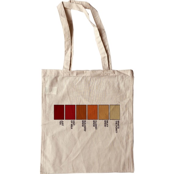 Tea Swatches Tote Bag