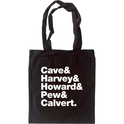 The Birthday Party Line-Up Tote Bag