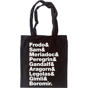The Lord Of The Rings (The Nine Walkers) Line-Up Tote Bag