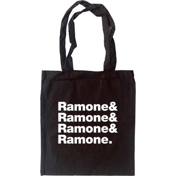 The Ramones Line-Up Tote Bag