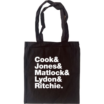 The Sex Pistols Line-Up Tote Bag
