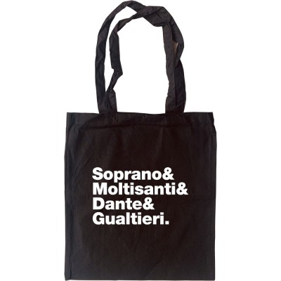The Sopranos Line-Up Tote Bag