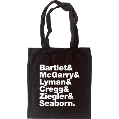 The West Wing Line-Up Tote Bag
