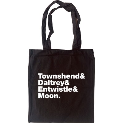 The Who Line-Up Tote Bag