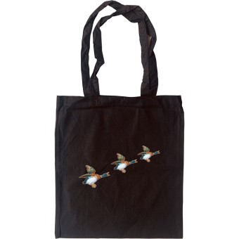 Three Flying Ducks Tote Bag
