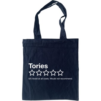 Tories: 0 Stars Tote Bag