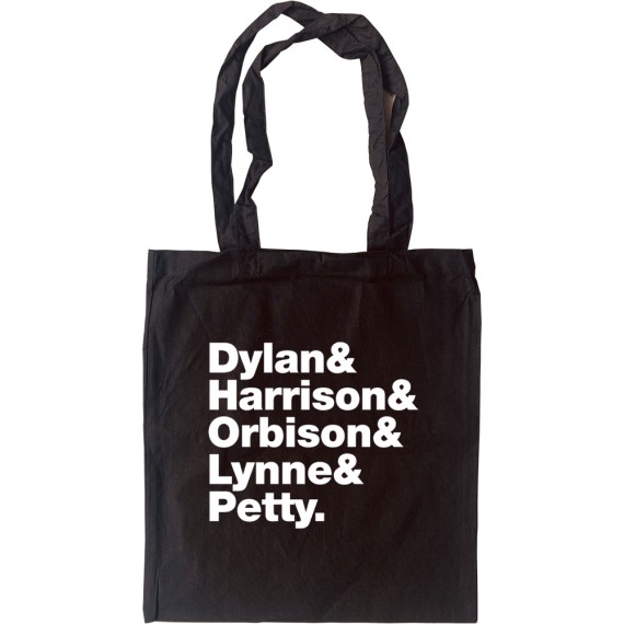 Traveling Wilburys Line-Up Tote Bag