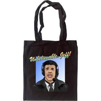 Chris Kamara: "Unbelievable, Jeff!" Tote Bag
