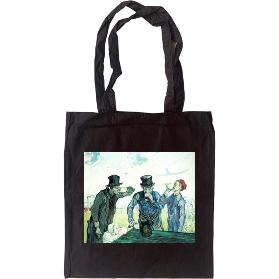 Van Gogh "Men Drinking (after Daumier)" Tote Bag