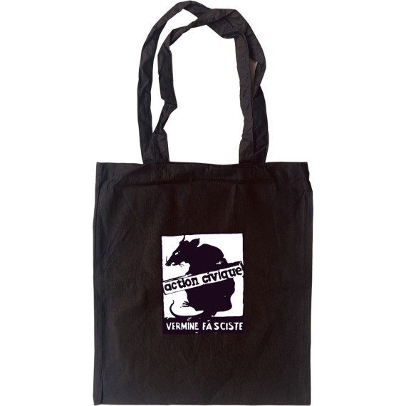 Vermine Fasciste (Small Print) Tote Bag