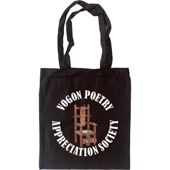 Vogon Poetry Appreciation Society Tote Bag