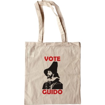 Guy Fawkes "Vote Guido" Tote Bag