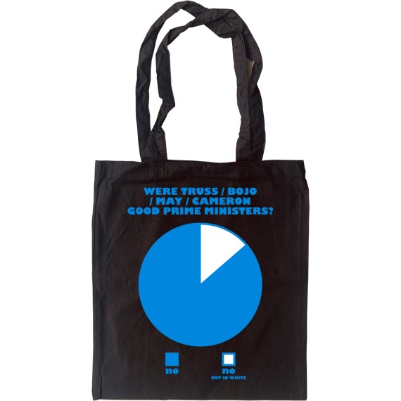 Were Truss / Bojo / May / Cameron Good Prime Ministers Tote Bag