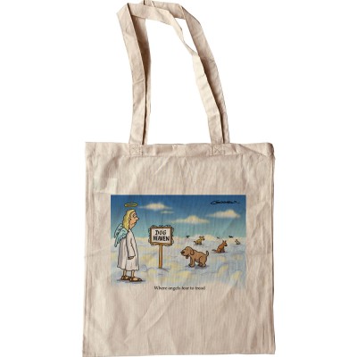 Where Angels Fear To Tread Tote Bag