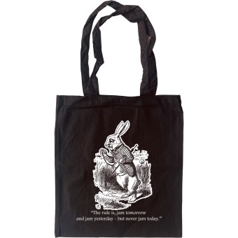 White Rabbit "Jam Tomorrow" Tote Bag