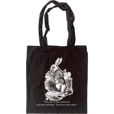 White Rabbit "Jam Tomorrow" Tote Bag