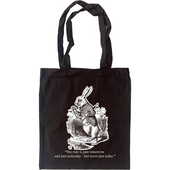White Rabbit "Jam Tomorrow" Tote Bag