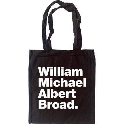 William Michael Albert Broad Tote Bag