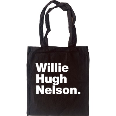 Willie Hugh Nelson Tote Bag