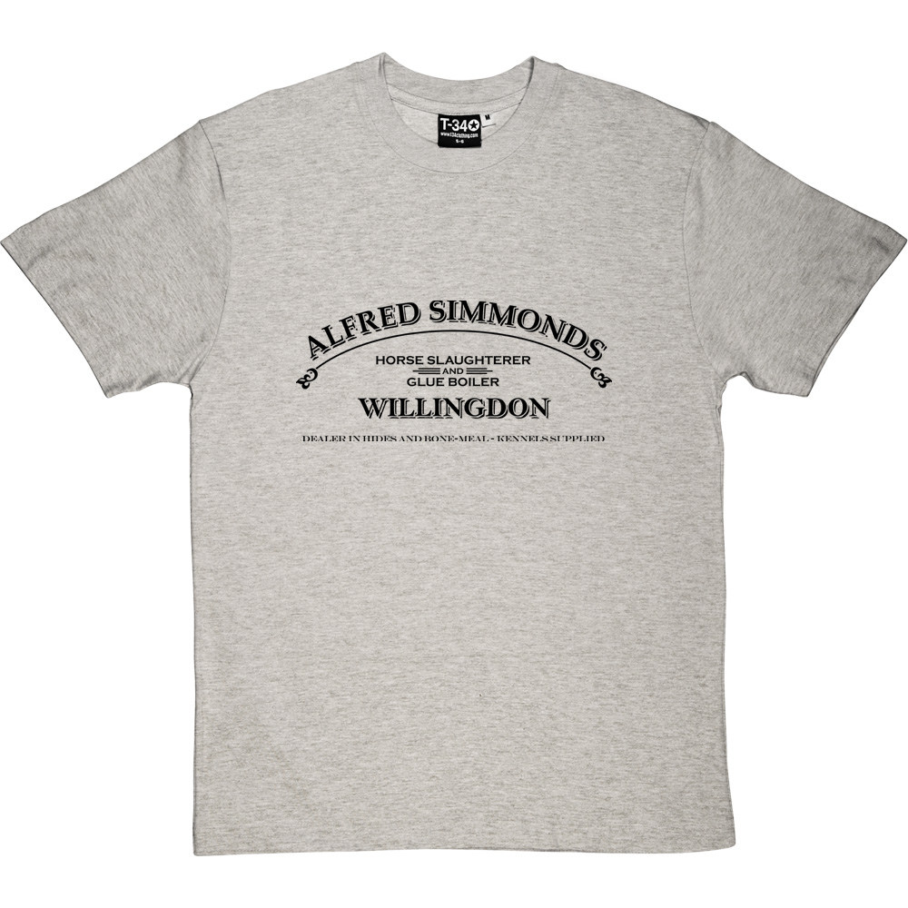 Alfred Simmonds: Horse Slaughterer & Glue Boiler T-Shirt | RedMolotov