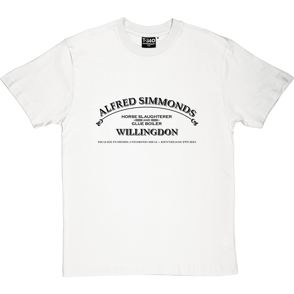 Alfred Simmonds: Horse Slaughterer & Glue Boiler T-Shirt | RedMolotov