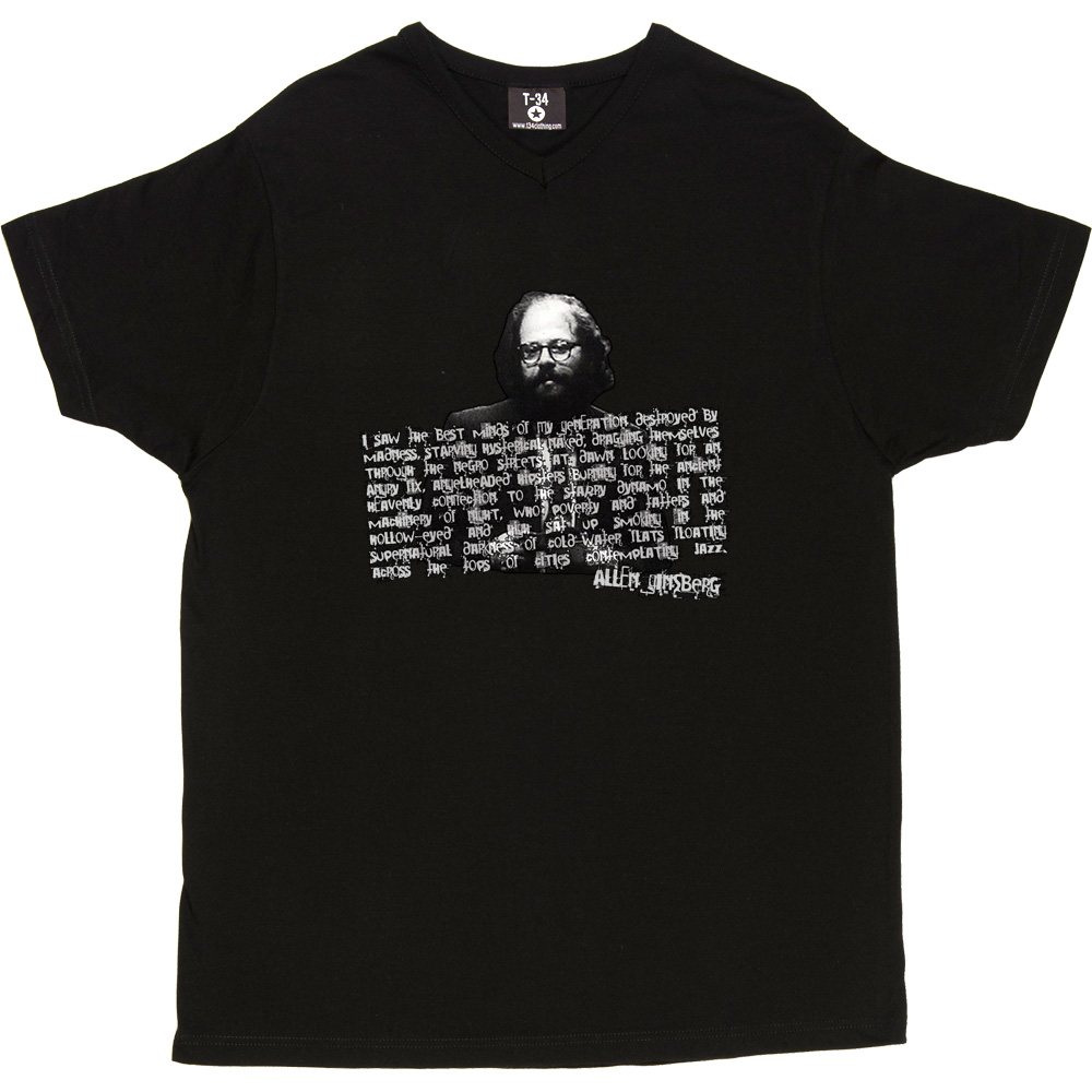 Allen Ginsberg T-Shirt | RedMolotov