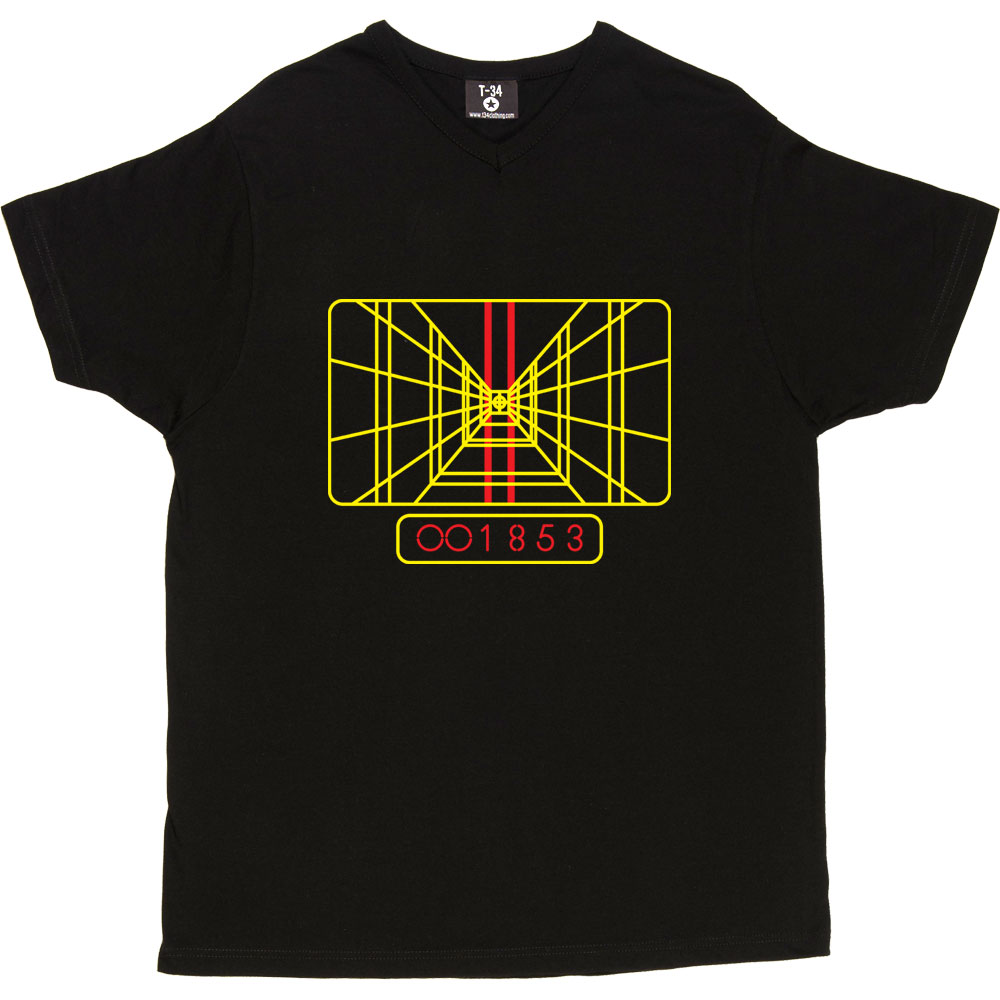 star wars targeting computer t shirt