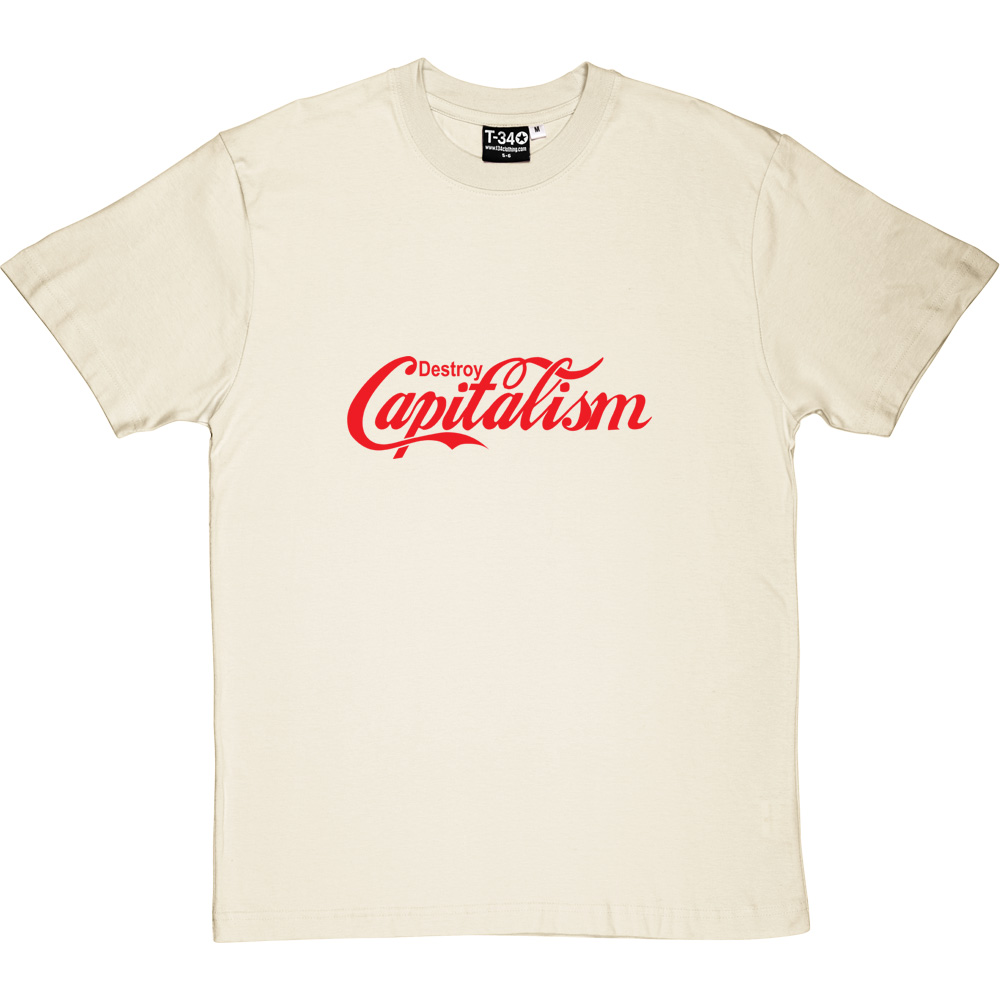 coca cola capitalism shirt