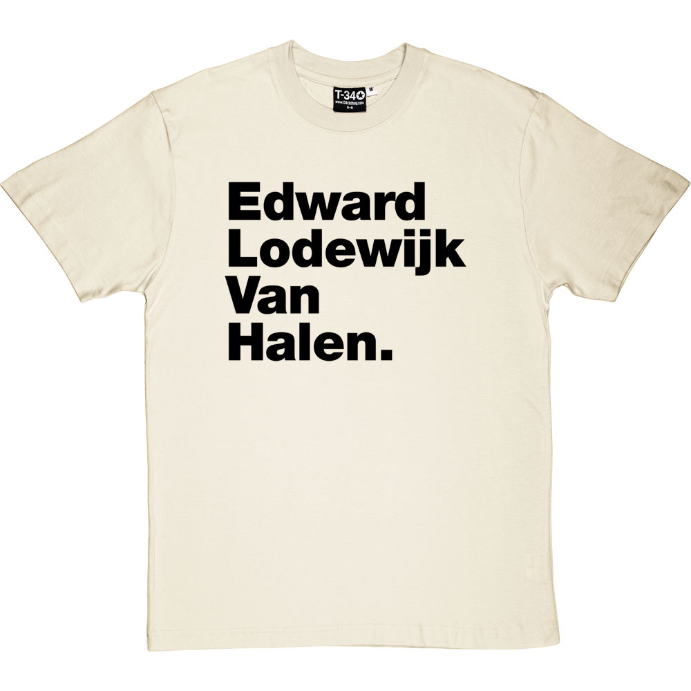 Edward Lodewijk Van Halen T-Shirt | RedMolotov